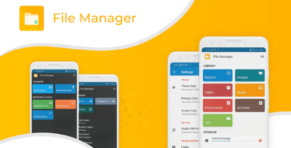 File Explorer and File manager android app - with admob